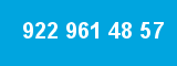 922 961 48 57
